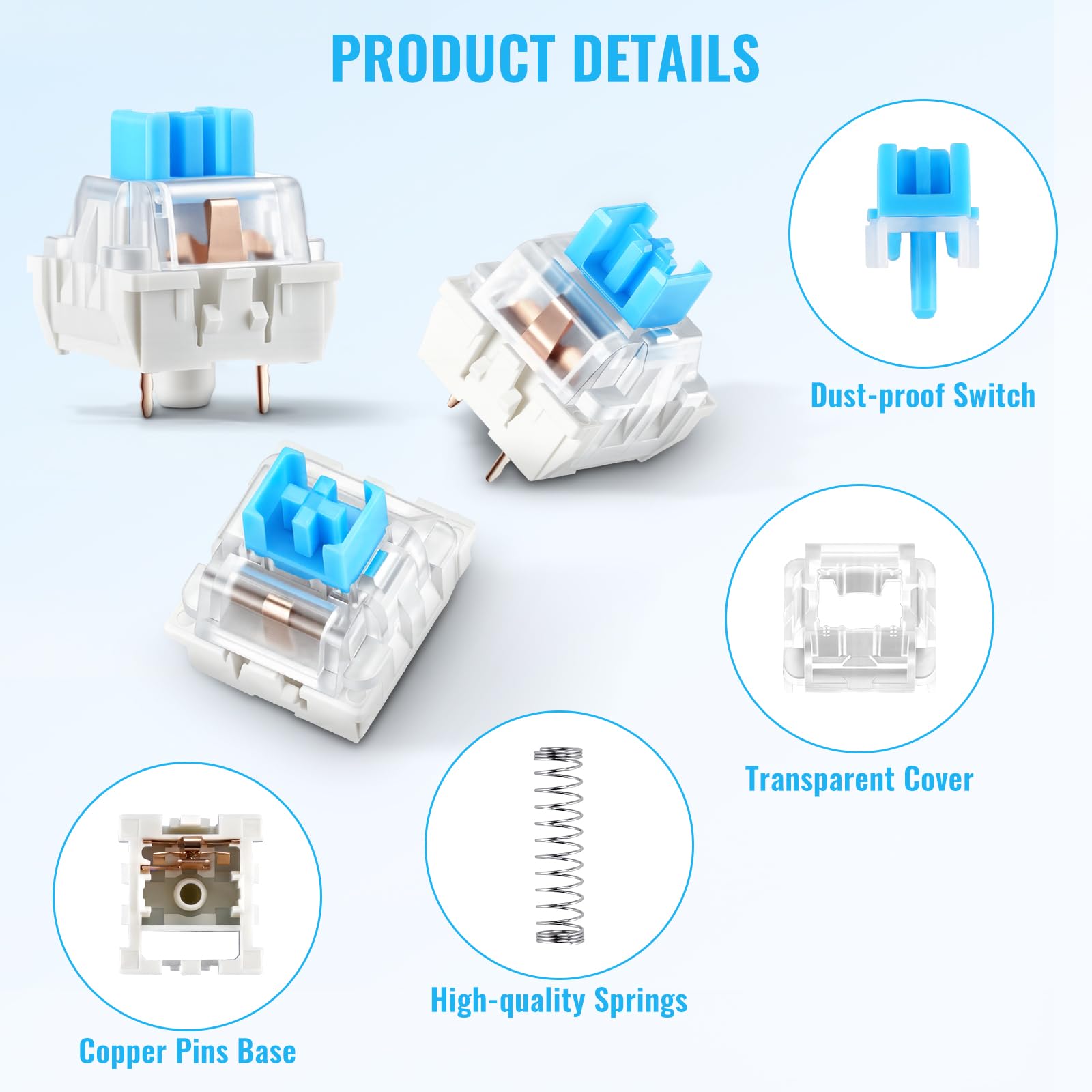 3 Pin Tactile Keyboard Switche - Switch Opener Tool 评论和价格