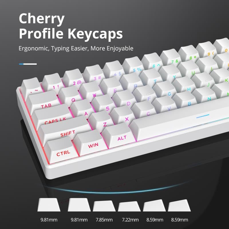 134 Keys Double Shot PBT Keyca - Keyboard Gaming Black 评论和价格