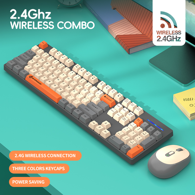 2.4G Wireless Office Keyboard  - Gaming Keyboard And Mouse Combo 评论和价格