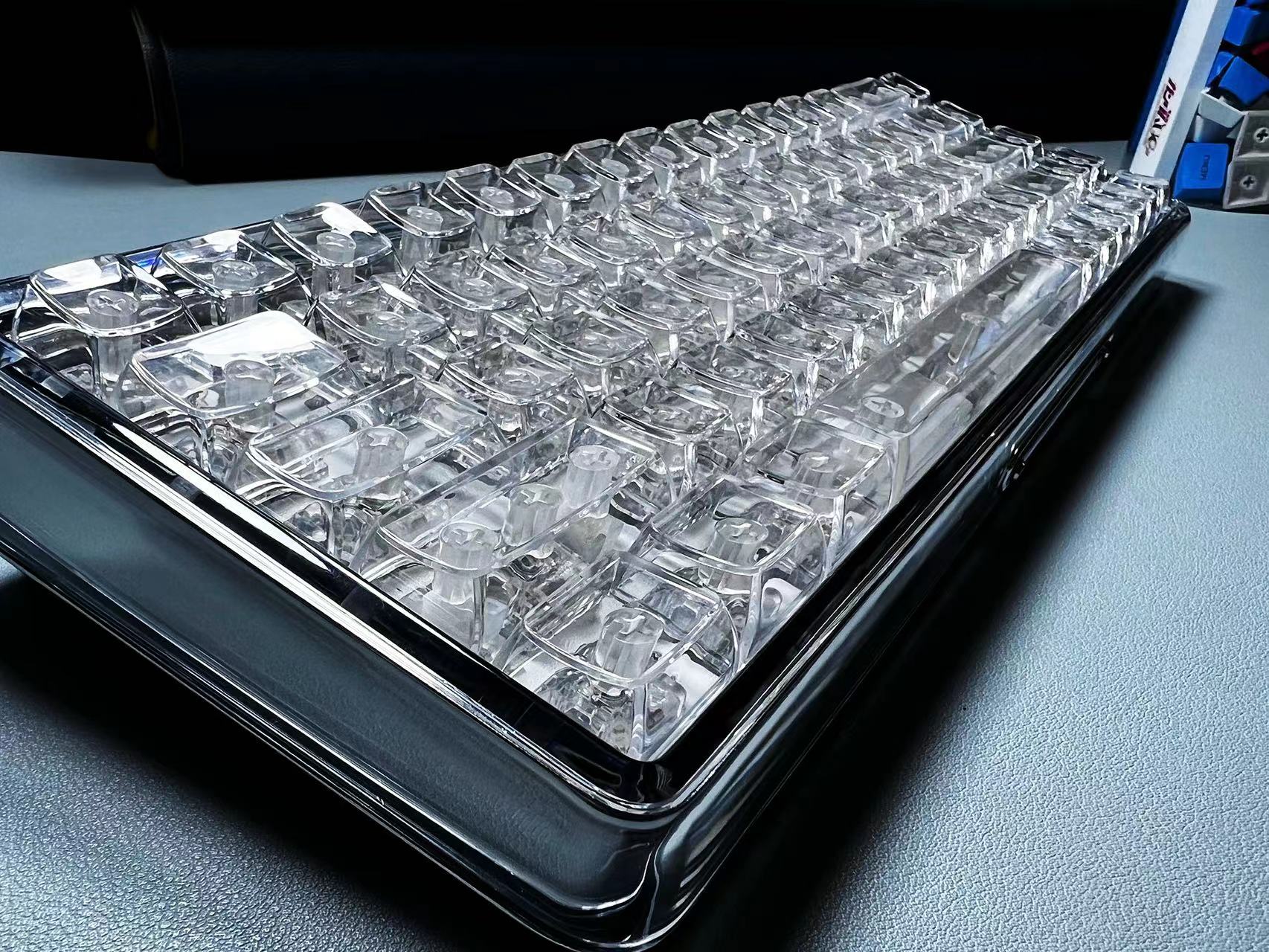 132 Keys Crystal Transparent K - Keyboard Gaming Black 评论和价格