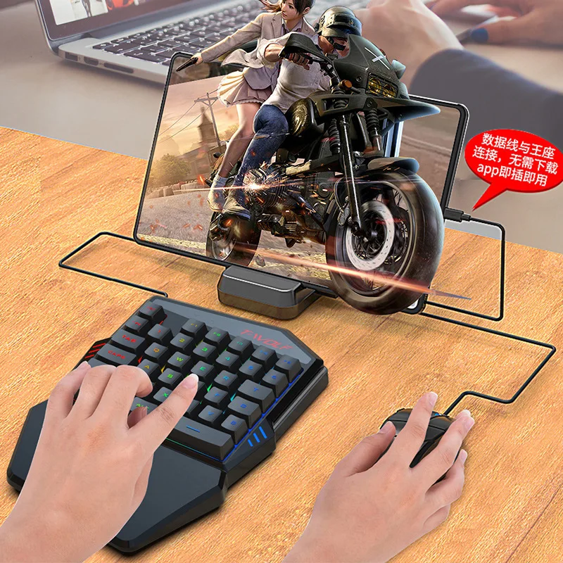 T-WOLF TF900 One Handed Keyboa - Gaming Keyboard Hand 评论和价格