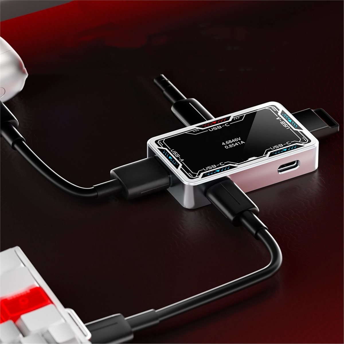 Gaming USB HUB 8K High Speed T - Gaming Keyboard Splitter 评论和价格