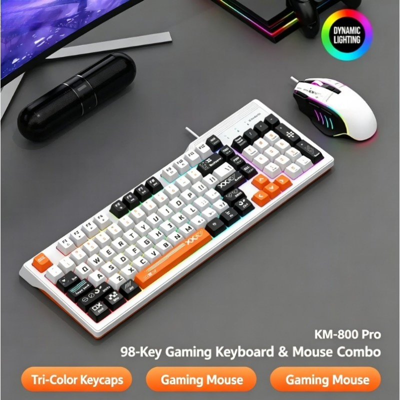 K8pro 3 In 1 Gaming Combo Wire - Gaming Keyboard And Mouse Combo 评论和价格