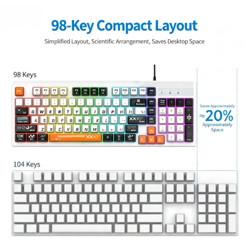 K8pro 3 In 1 Gaming Combo Wire - Gaming Keyboard And Mouse Combo 评论和价格
