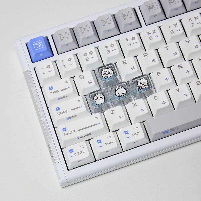 Chiikawa 4 Pcs Handmade Transp - Gaming Keyboard Nearby 评论和价格