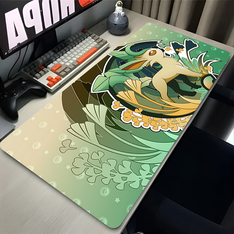Mouse Pad Gamer P-pokemon Leaf - Gaming Keyboard Nearby 评论和价格