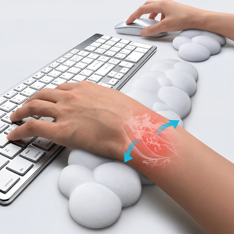 Mouse Pad With Wrist Rest Keyb - Gaming Keyboard Hand 评论和价格