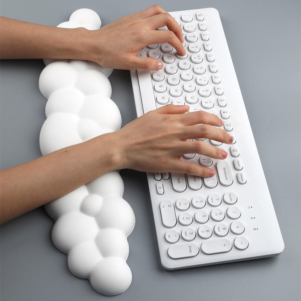 Mouse pad with wrist rest keyb - Gaming Keyboard Hand 评论和价格