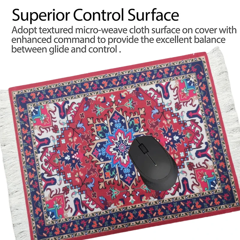 Mini Persian Woven Rug Mat Mou - Gaming Keyboard And Mouse Combo 评论和价格