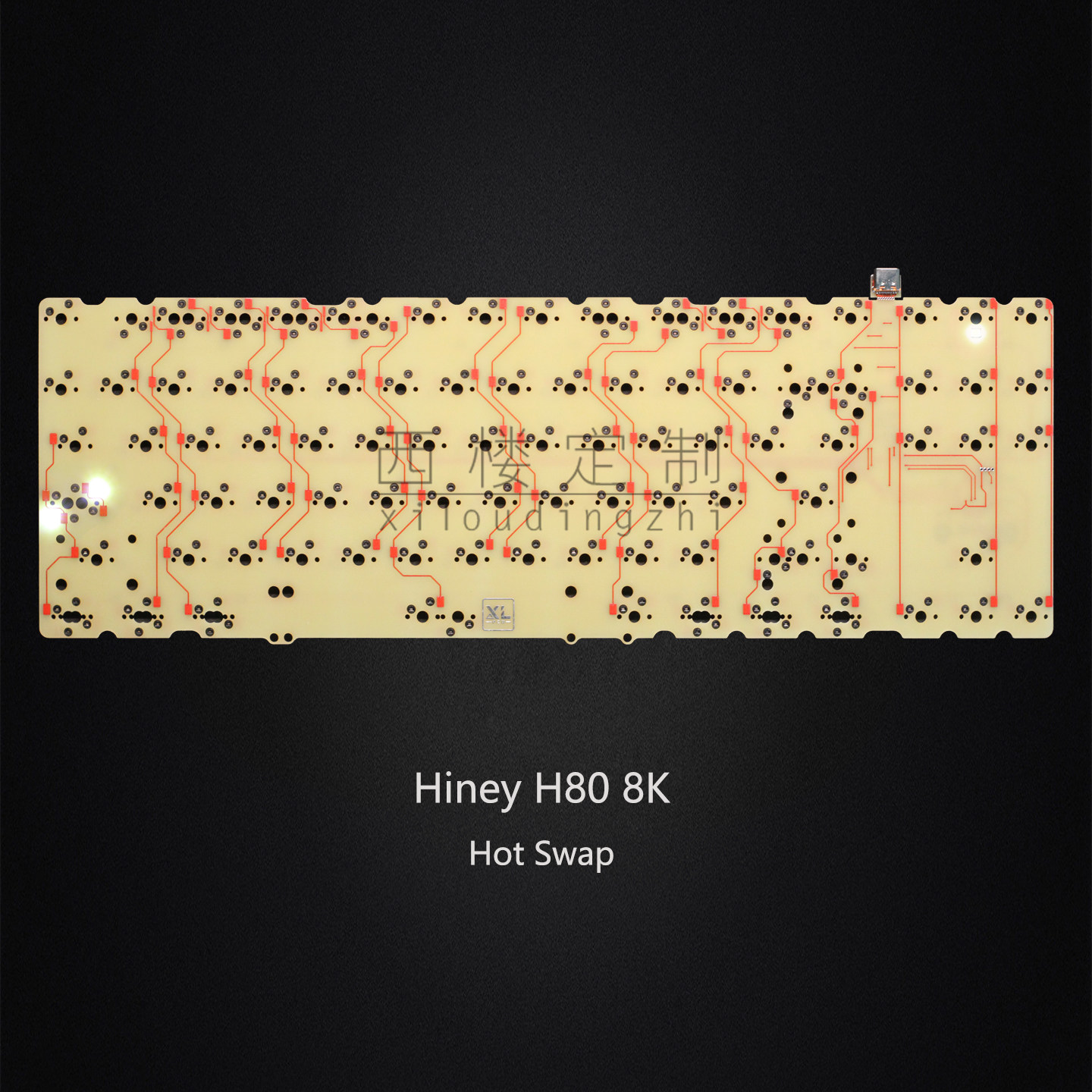 8k hotswap PCB Hiney H80 with  - Hot Swap Pcb 评论和价格