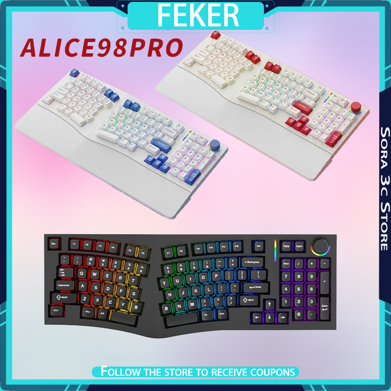 FEKER Alice98pro Mechanical Ke - Gaming Keyboard Hand 评论和价格